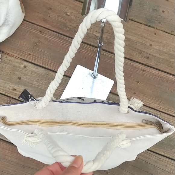 Nautical canvas tote bag - Picture 8 of 9